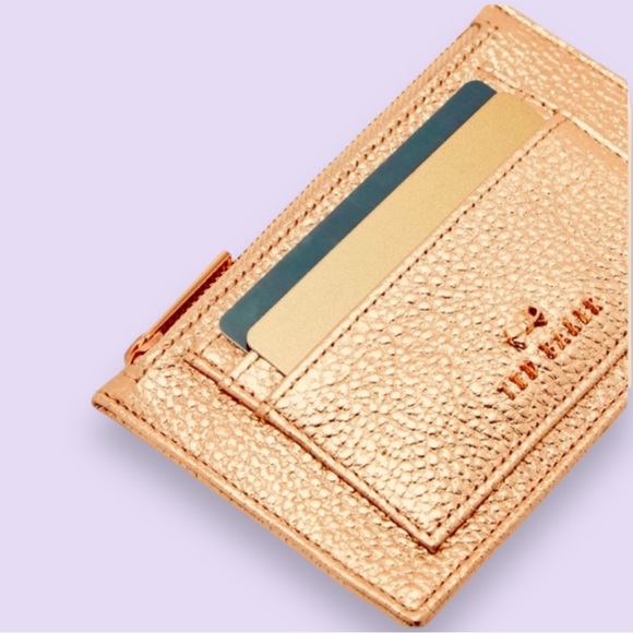 Ted Baker Handbags - Ted Baker Yarro Leather Two Sided Zipped Wallet Purse